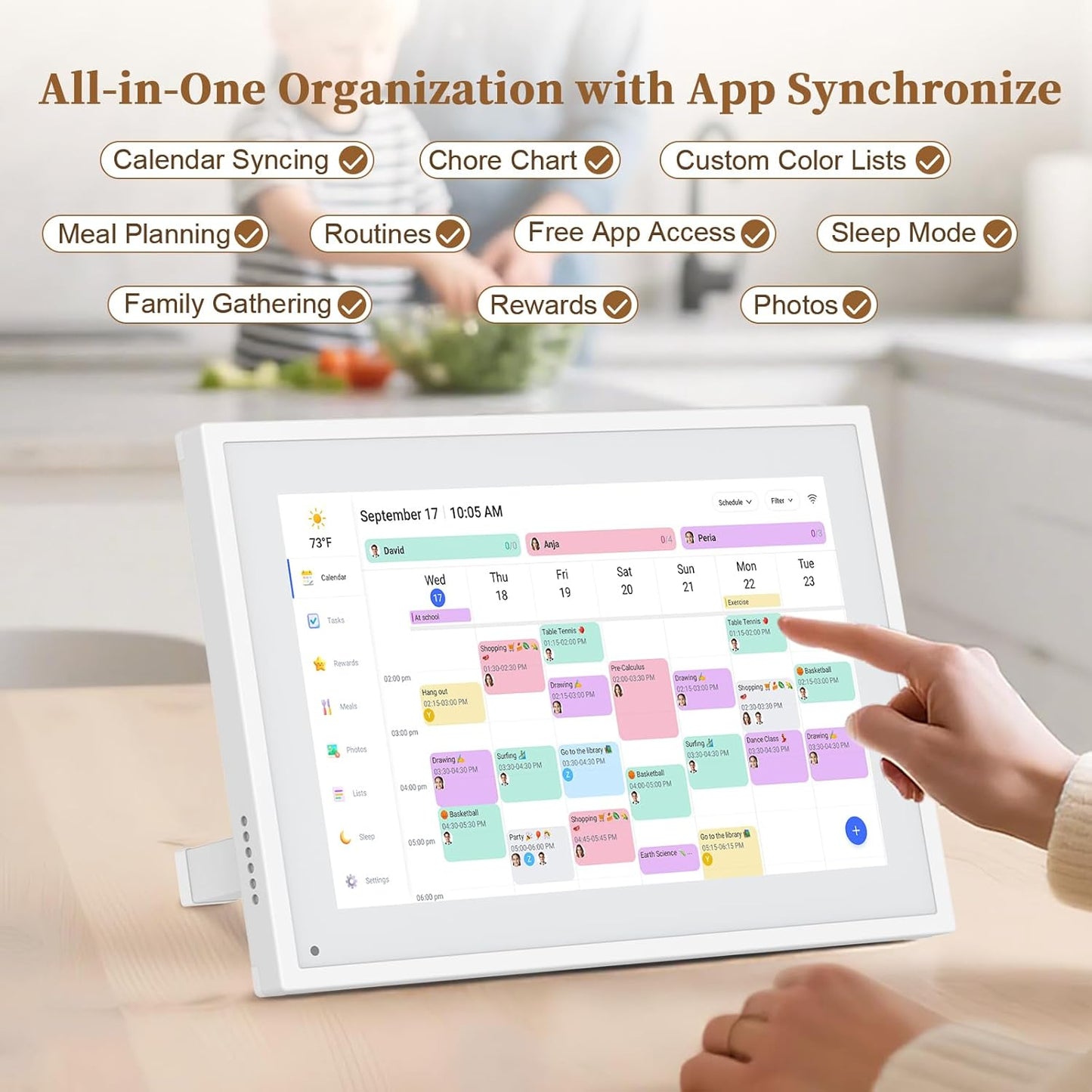 Daytica™ Smart Family Planner Calendar